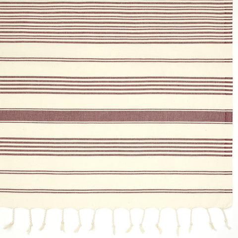 Galata Towel - Burgundy