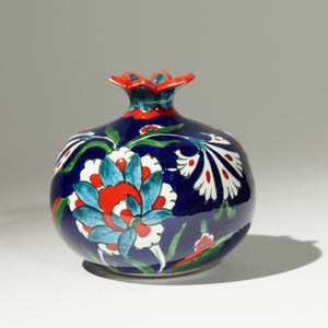 Small Ceramic Pomegranate - Hand Painted